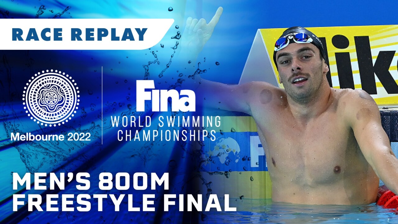 Race Replay Mens 800m Freestyle Final