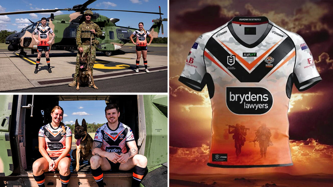 NRL 2023: Wests Tigers Anzac Day jersey reveal, design changed