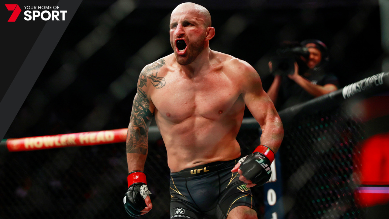 UFC 273 Aussie champ Alexander Volkanovski defends title with annihilation of Korean Zombie 7NEWS