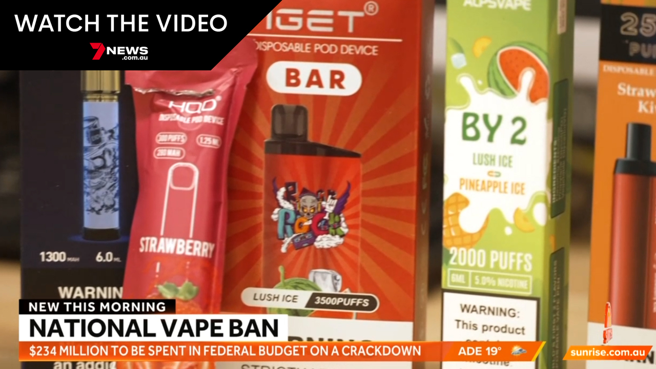 World first vaping ban to be launched in Australia