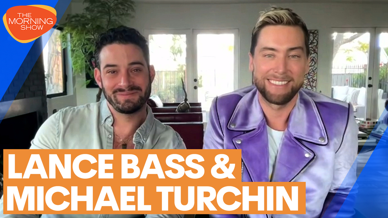 Former *NSYNC star Lance Bass launches new boyband podcast with husband  Michael Turchin