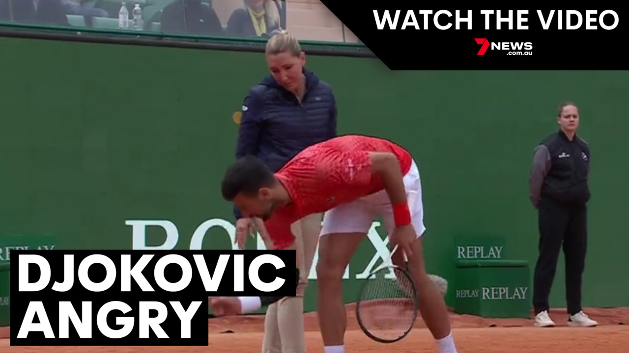 Fans turn on Novak Djokovic during nasty fight with umpire Aurelie Tourte at the Monte Carlo Masters 7NEWS