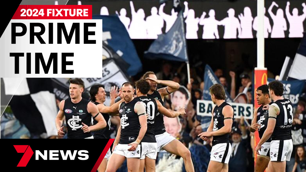 Carlton the big winners in 2024 AFL fixture