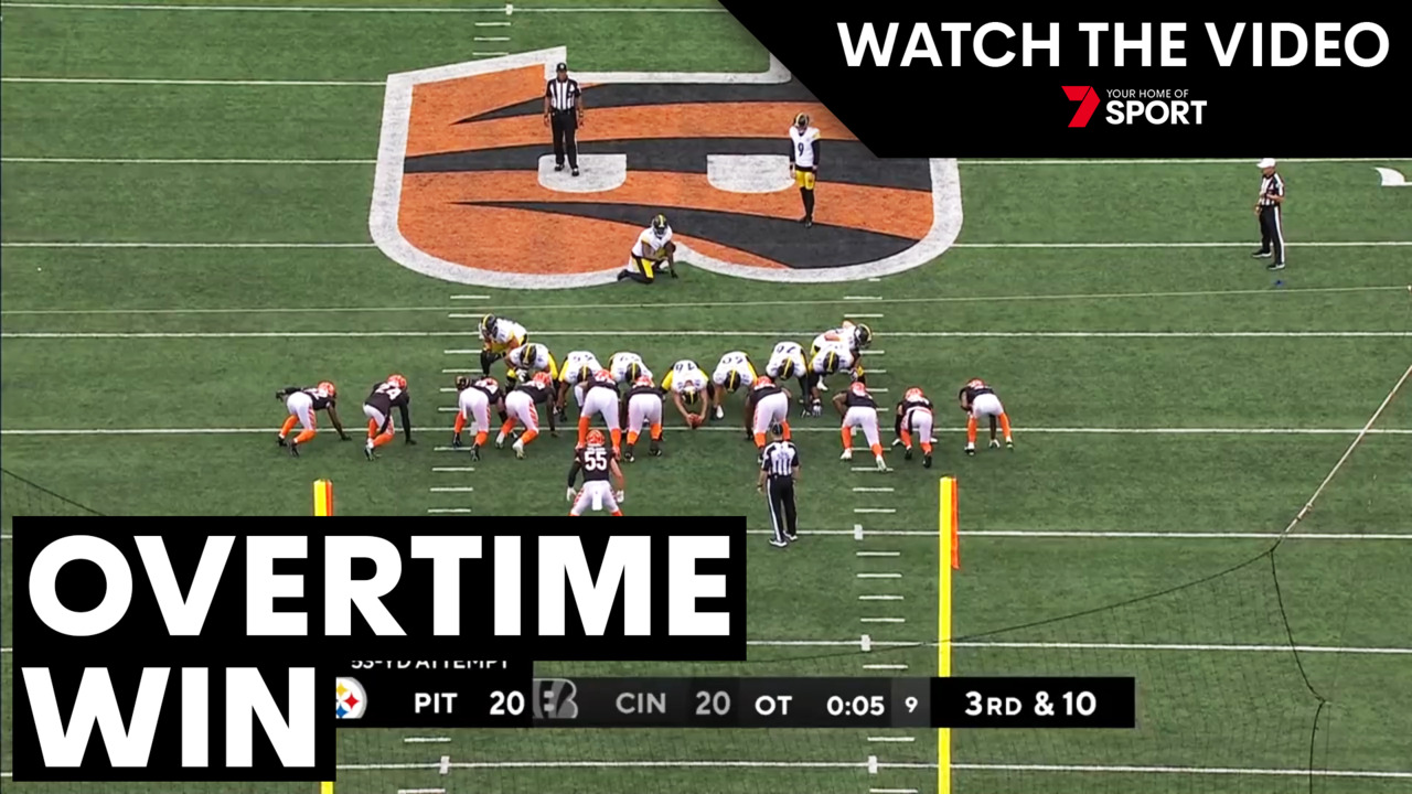 Bengals Take Steelers To Wire In 23-20 Loss On Last Play Of Overtime