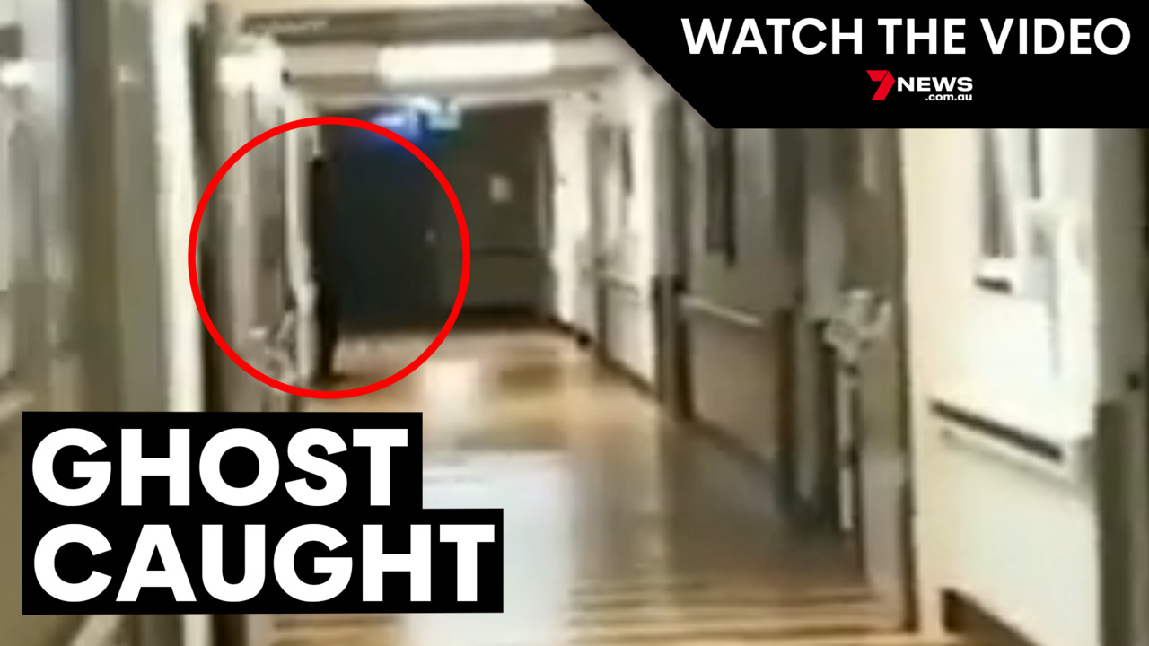 Reddit user's 'terrifying' video of 'ghost' inside California hospital ward  leaves Internet gobsmacked | 7NEWS