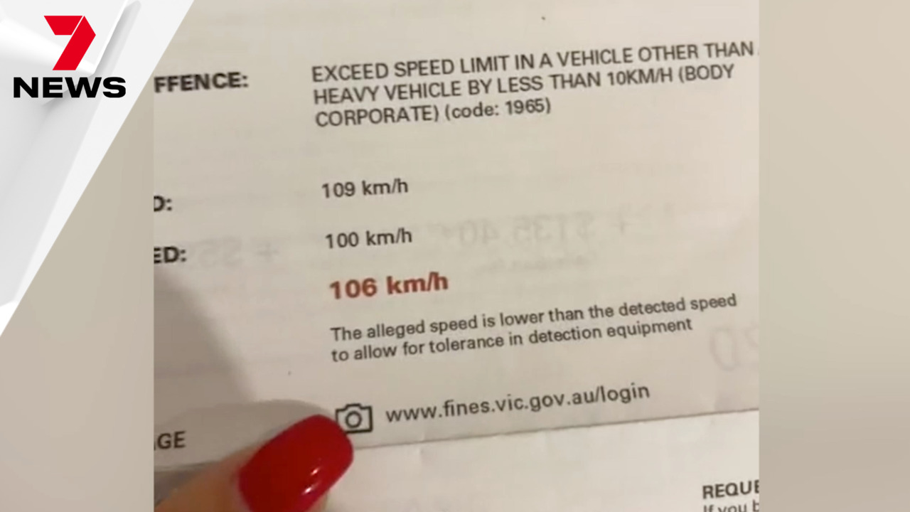 red light camera fine cost victoria
