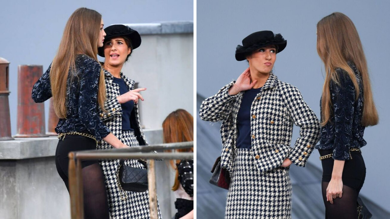 Supermodel Gigi Hadid boots catwalk crasher off Chanel runway