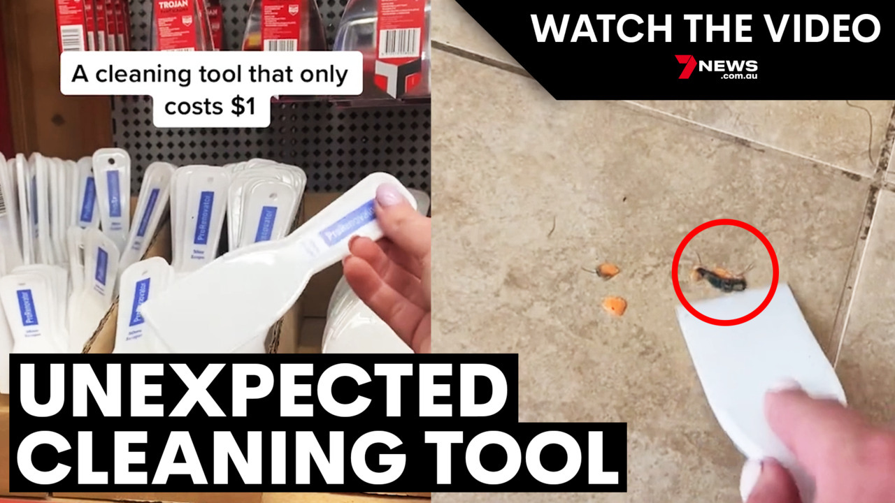 Bunnings' $20 Power Scrubber Brush changed how a mum cleans her house