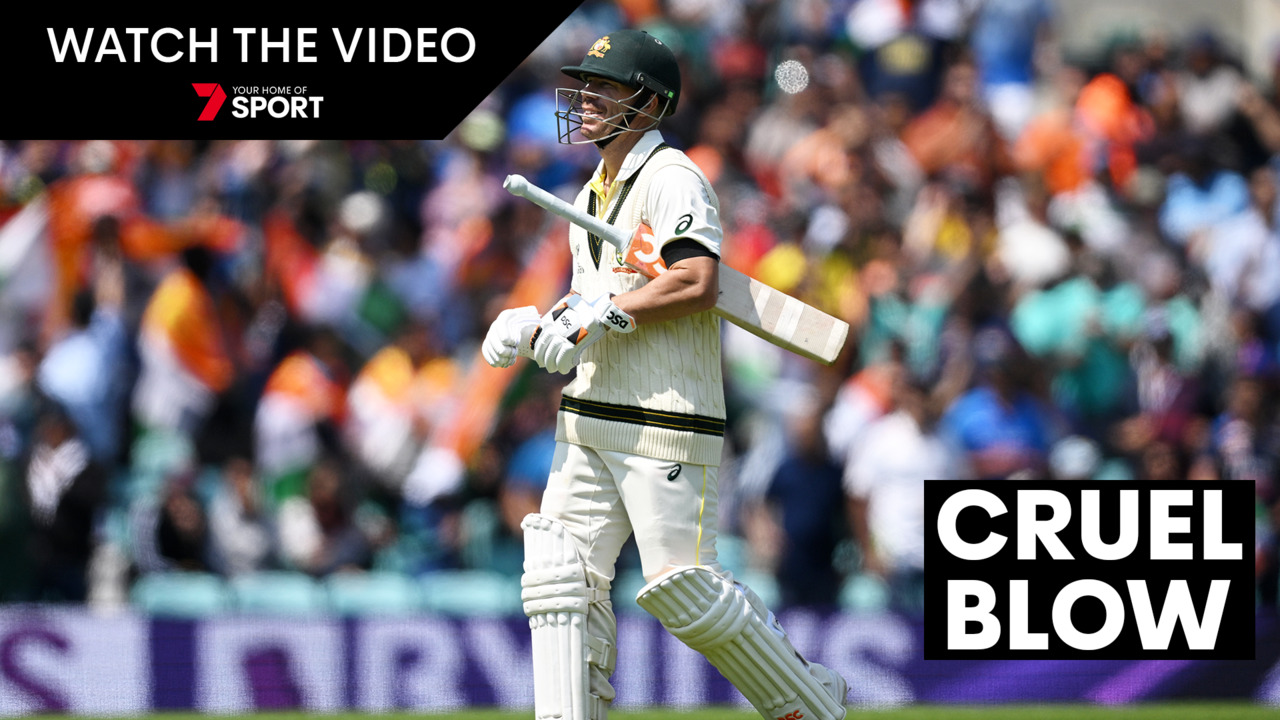 Watch Australia v India cricket Australia completely boss India on day one of World Test Championship final 7NEWS