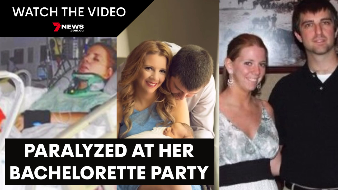 Woman paralyzed at her bachelorette party by friend who pushed her in the  pool