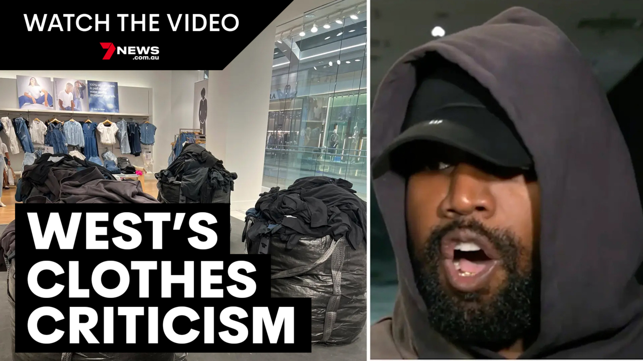 Why Is Kanye West's Yeezy GAP Line Displayed In Trash Bags? - The Source