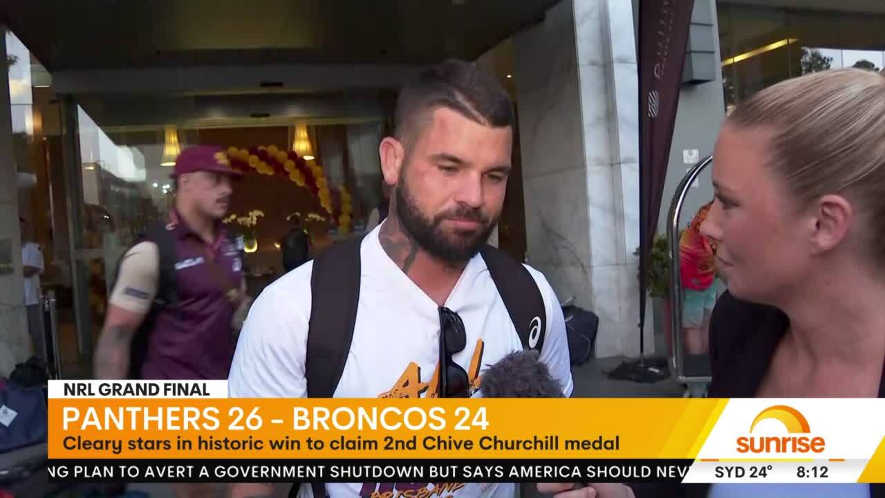 NRL Grand Final: Broncos Adam Reynolds speech slammed after