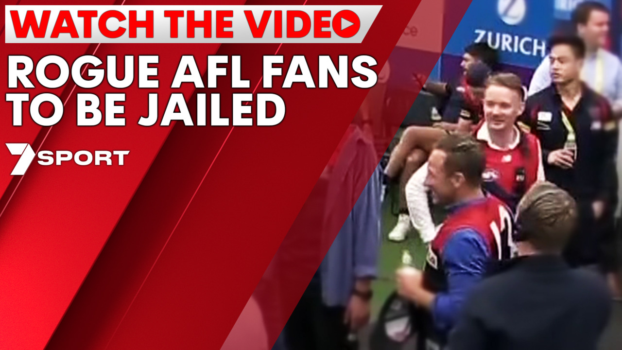 Rogue AFL fans to be jailed