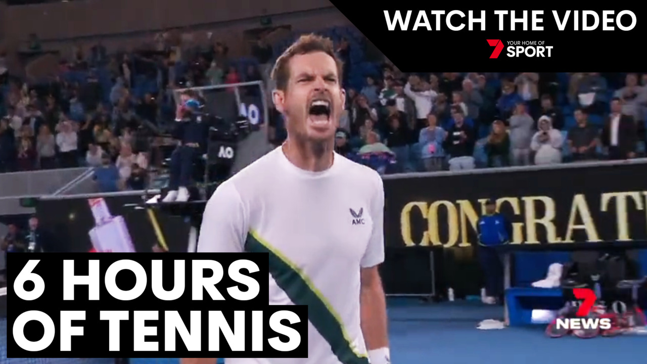 Australian Open results Tennis greats smash organisers after epic match between Andy Murray and Thanasi Kokkinakis 7NEWS