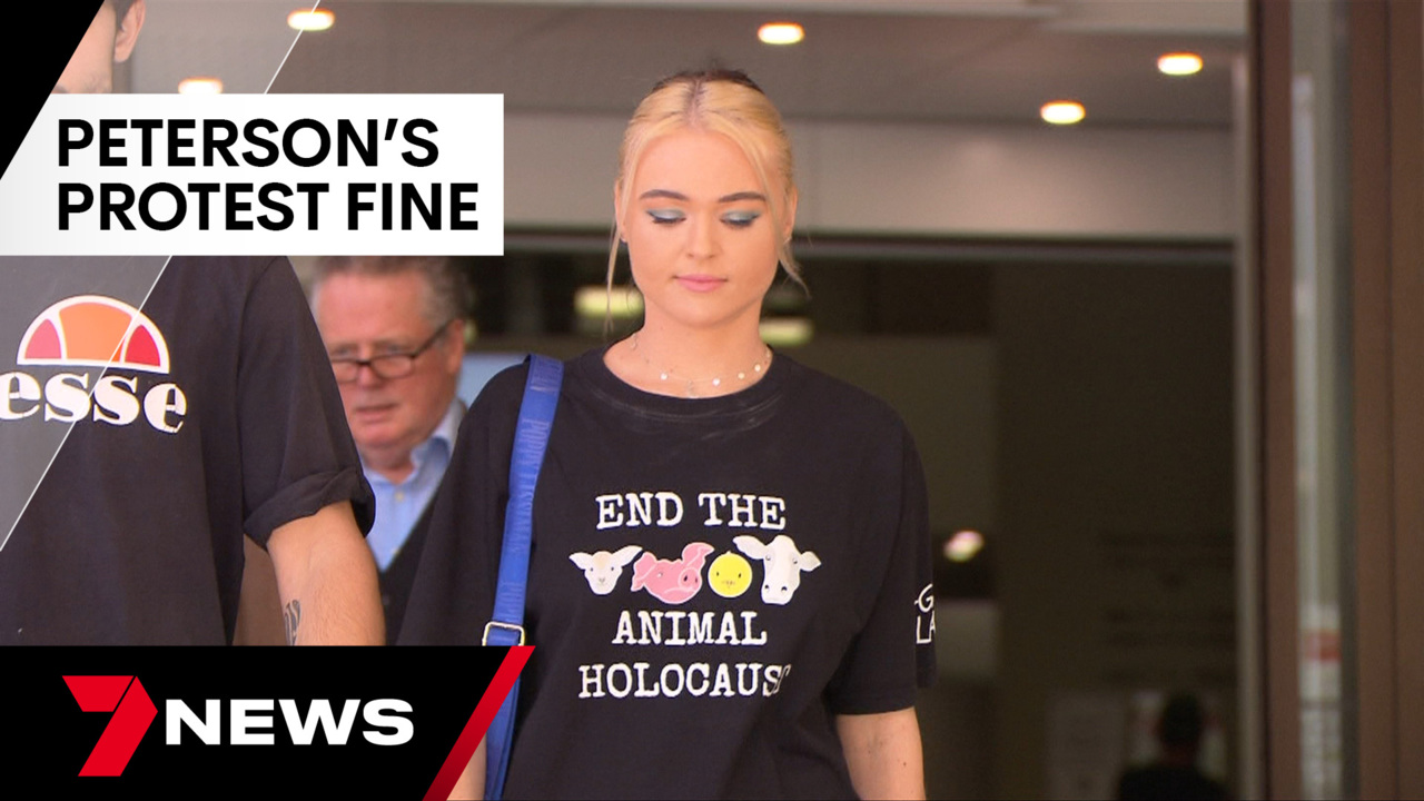 Controversial WA vegan activist Tash Peterson charged after disruptive  protest at Perth Royal Show