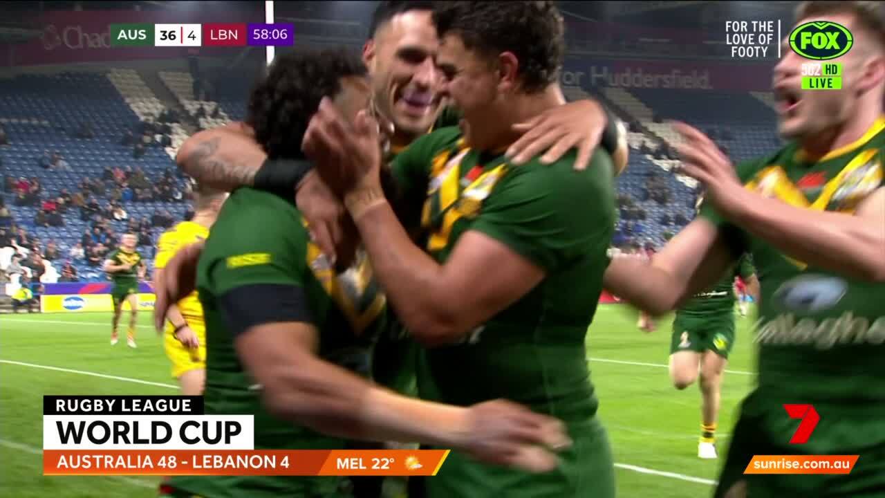 Jillaroos create Rugby League World Cup history with huge win over France to secure passage to semi-finals 7NEWS
