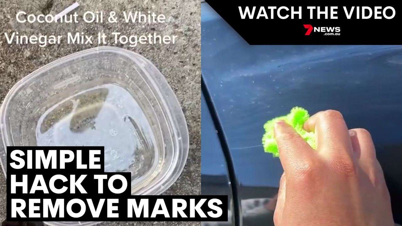 Woman goes viral after sharing how to remove scratches from your car using  vinegar and coconut oil