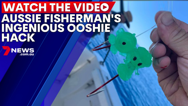 Woolworths Disney+ Ooshies fishing lure hack that's going viral