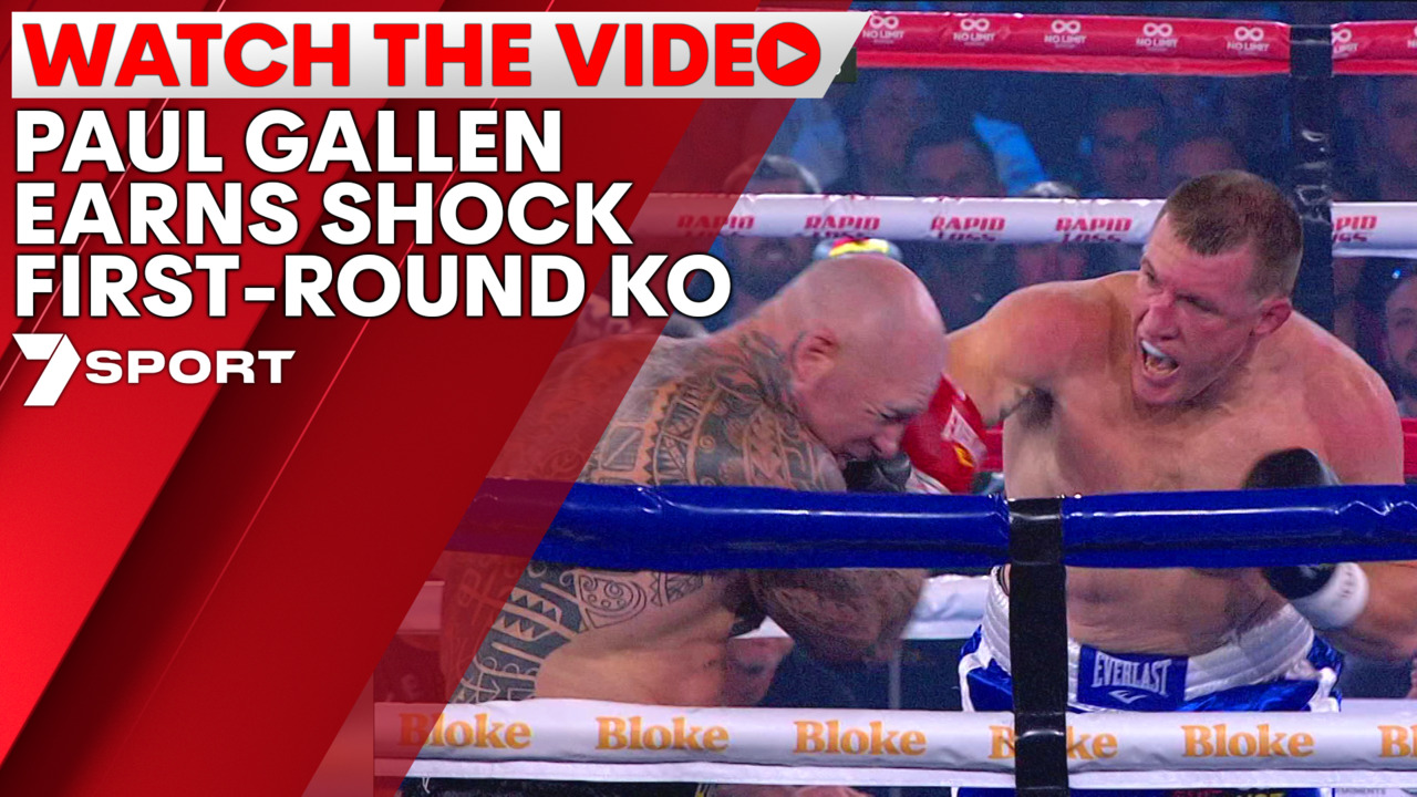 Paul Gallen v Lucas Browne Boxer hits back over pre-fight sausage roll farce 7NEWS