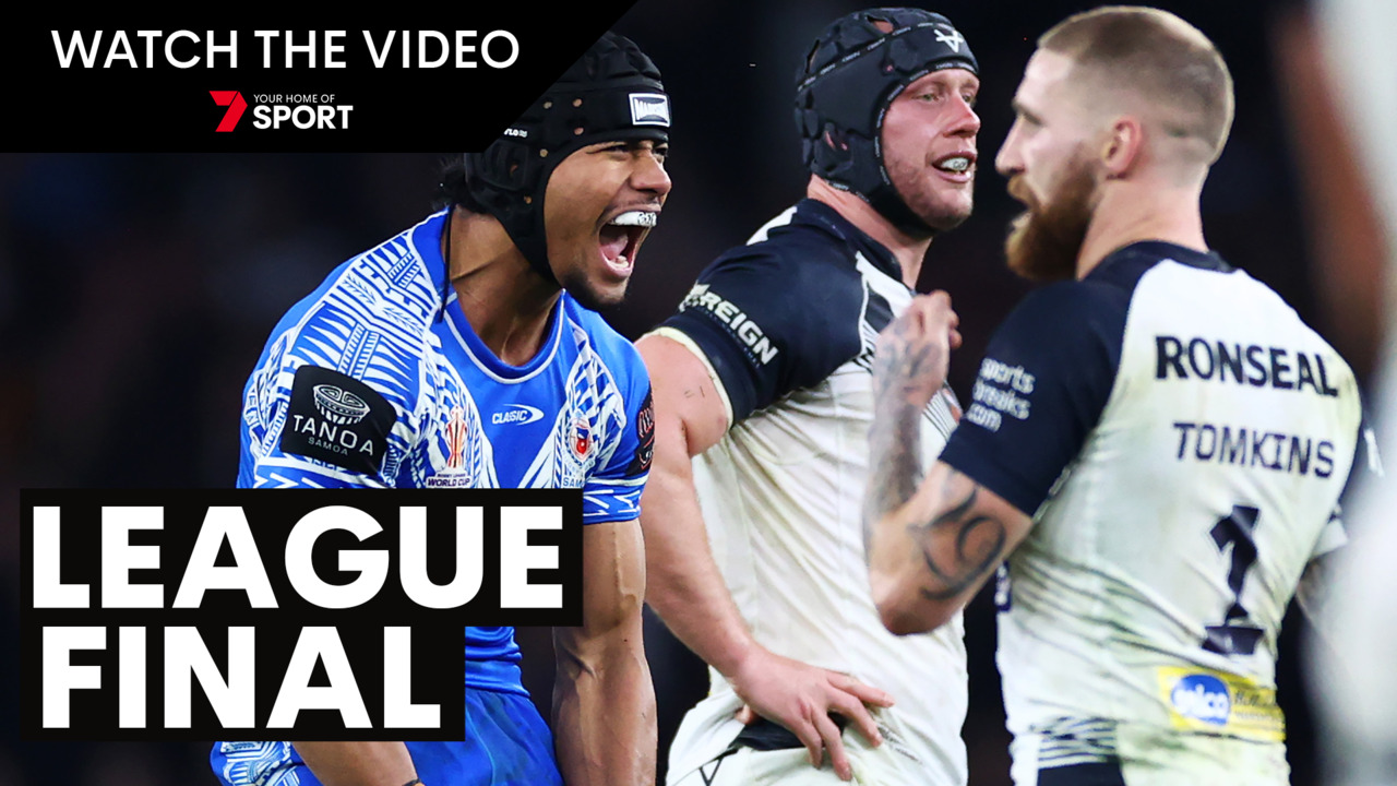 Rugby League World Cup Samoa shock England in golden point epic to advance to final 7NEWS