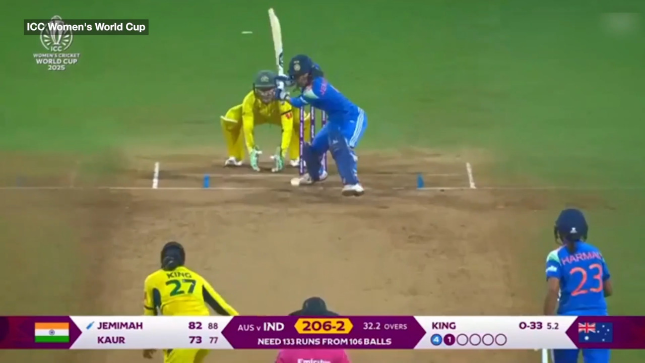 Women's World Cup: India stun Australia in record 339-run chase