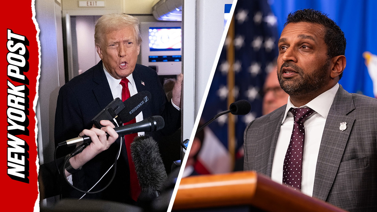 Trump Addresses Report Claiming He’s Considering Ousting FBI Director Kash  Patel