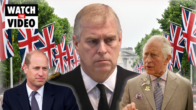 Prince William and Prince Charles block Prince Andrew from