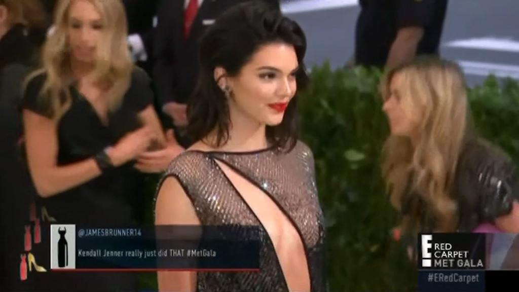 Met Gala 2017: Kendall Jenner wears G-string dress