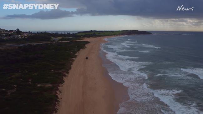 Drone footage of photos for Snap Sydney Daily Telegraph