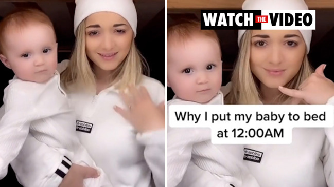TikTok mum goes viral over her baby's 12am bedtime Kidspot