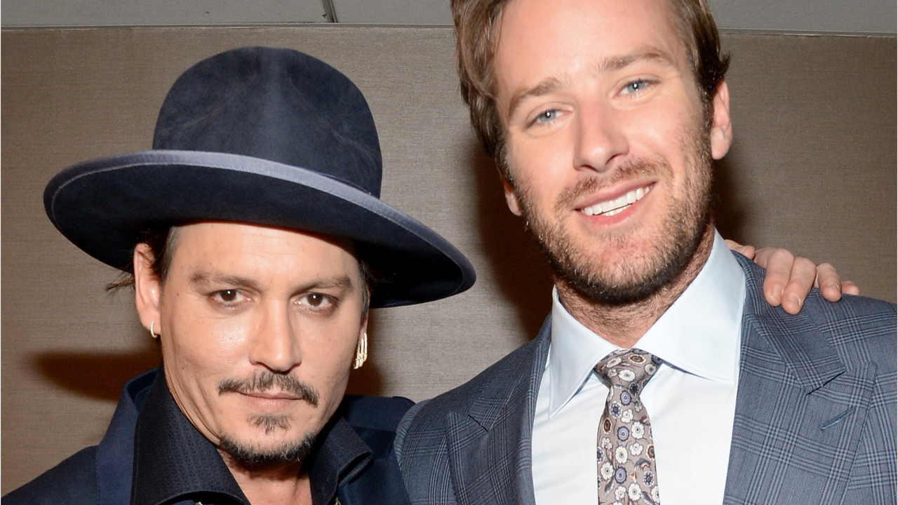Armie Hammer claims he was kept separate from Johnny Depp on press tour due  to weed habit