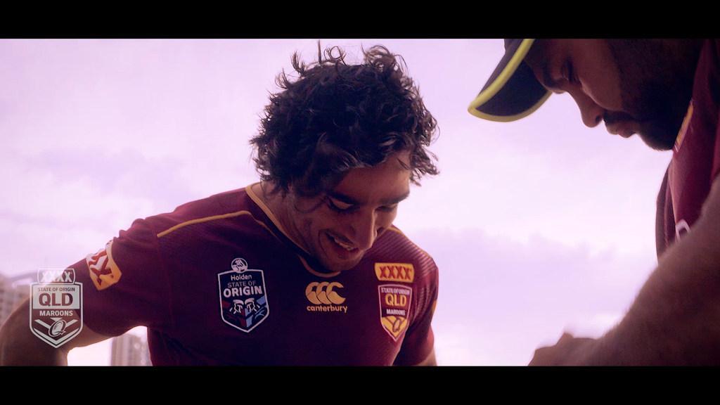 New Maroons Origin jersey unveiled