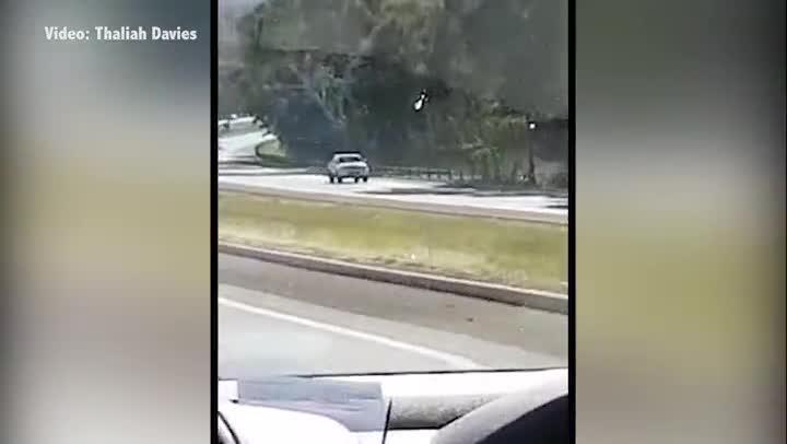 Woman 70 drives on wrong side of South Eastern Freeway from