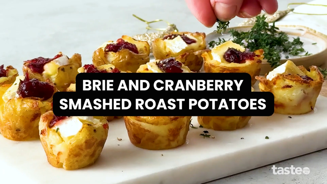 Brie and cranberry smashed roast potatoes NT News
