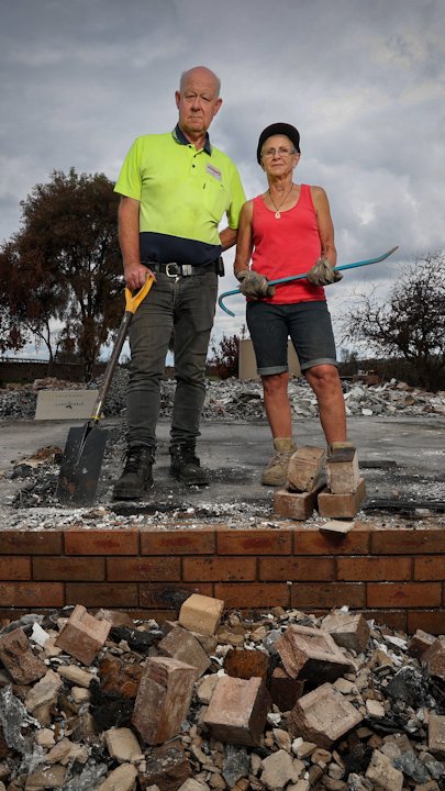 Harcourt locals still picking up the pieces after devastating January ...