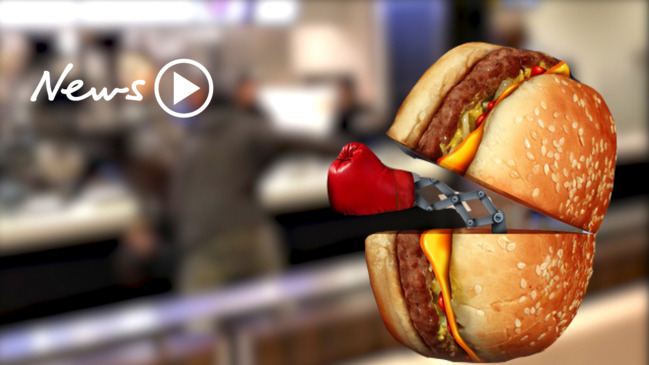 Burger Bar Just Eat Mayhem Burger In-N-Out Gold Coast Offers First