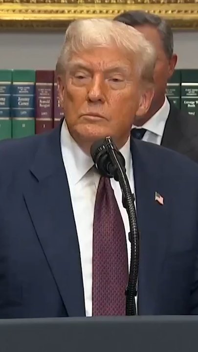 ‘Lunatics like you’: Trump snaps at reporter over tariffs question ...