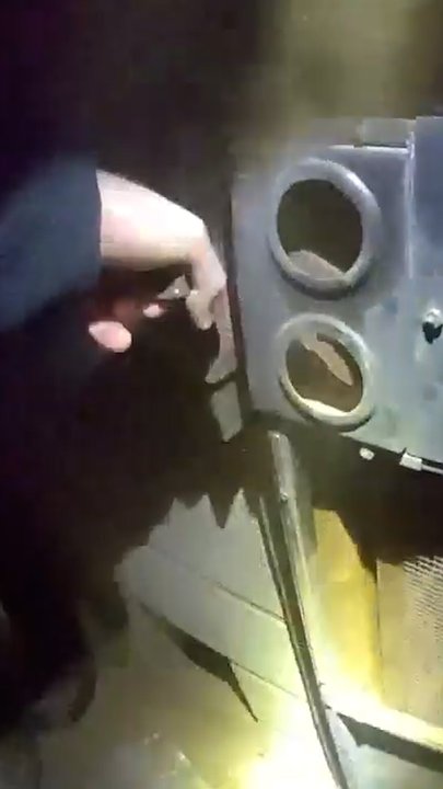 Police officer rips door open to save man from house fire | news.com.au ...
