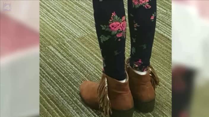 Young student is 'embarrased and harrased' by school for wearing leggings