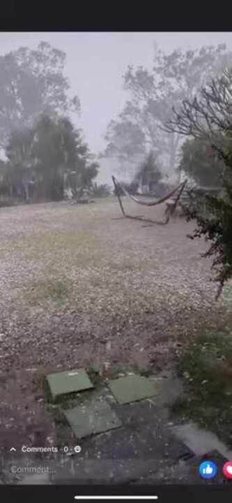 Hail deluge as storms smash Scenic Rim, Qld | The Courier Mail