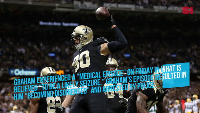 Saints' Graham stopped by police during 'medical episode'