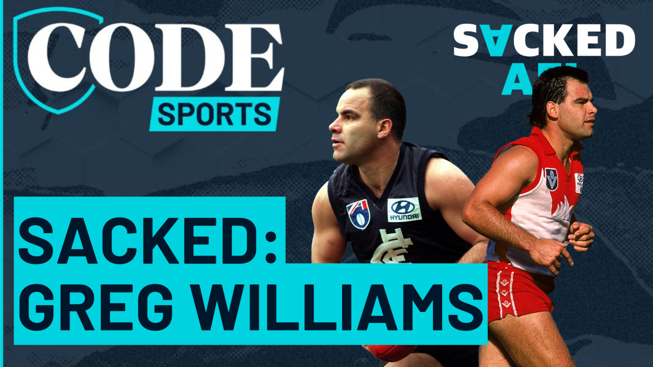 Sacked: Greg Williams says he has the brain of an 80-year-old