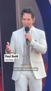 Ant-Man Star Paul Rudd Speaks at the University of Florida
