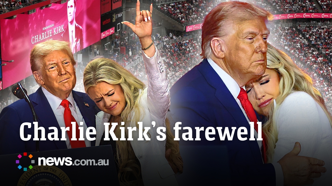 Most heartfelt moments from Charlie Kirk's memorial | The Australian