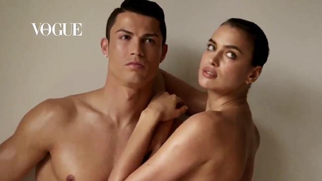 650px x 366px - Cristiano Ronaldo and Irina Shayk strip for Vogue Spain cover in Mario  Testino photo shoot | news.com.au â€” Australia's leading news site