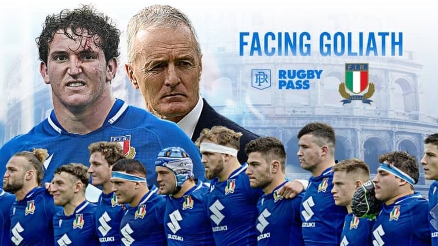 Facing Goliath | A story following Italy as they take on the mighty All Blacks | A Rugby Originals Documentary 