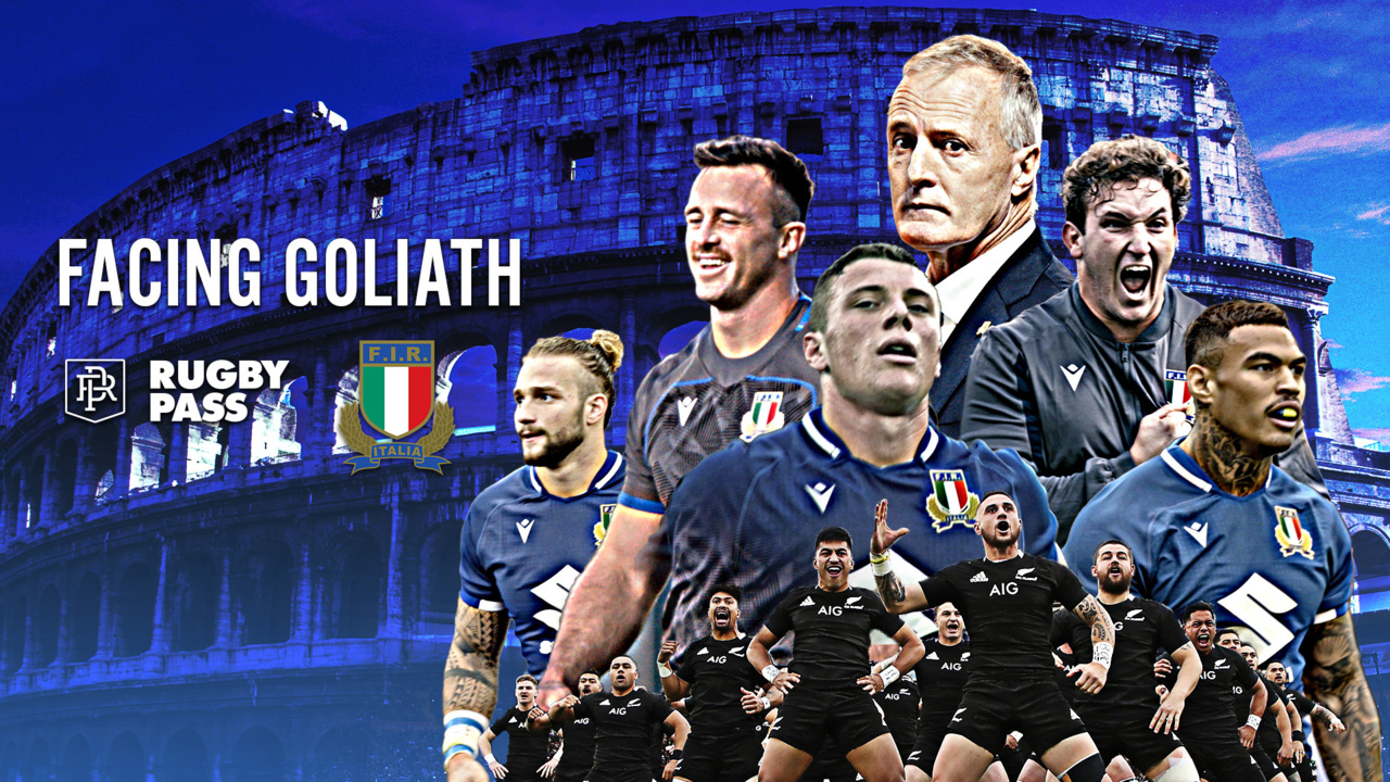 Facing Goliath Trailer | Behind the scenes with Italy vs All Blacks | RugbyPass Originals