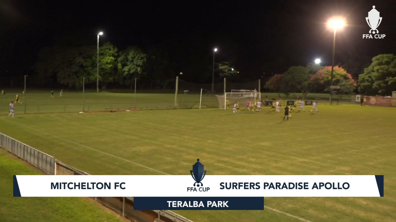 Match Highlights, Mitchelton FC v Surfers Paradise Apollo SC, FFA Cup  2021 Preliminary Rounds, Queensland