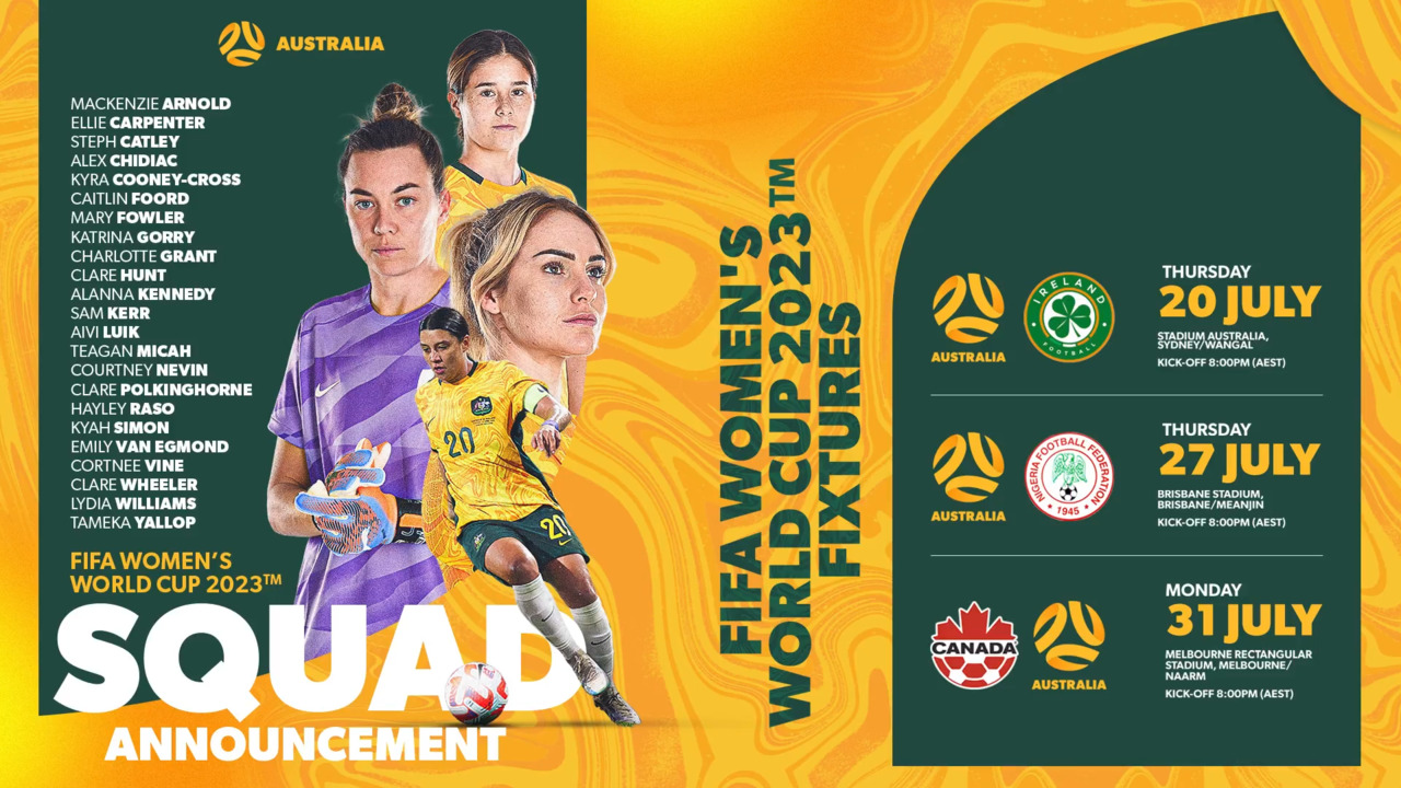 Matilda' Australia's word of the year after Women's World Cup run