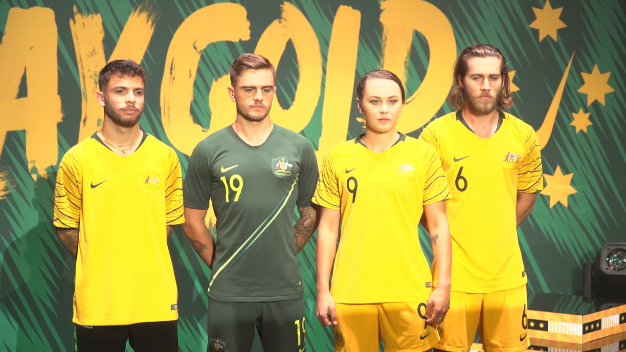 Nike Launch Fresh Caltex Socceroos Kit Socceroos